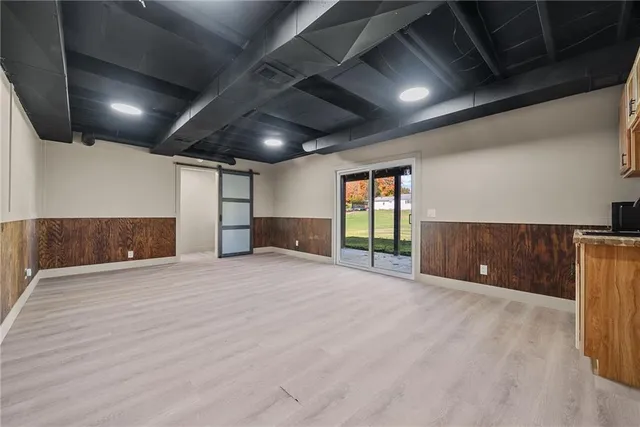 a view of empty room