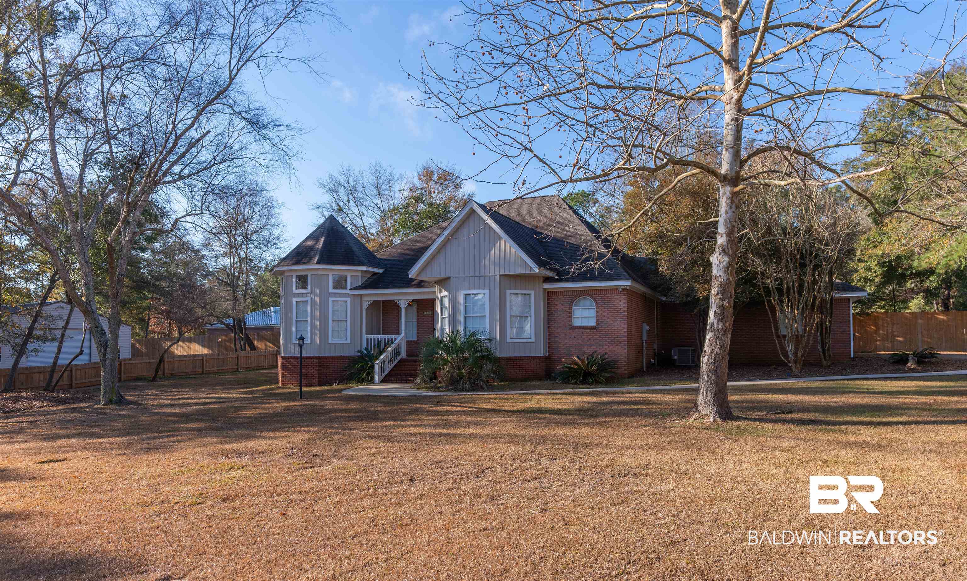 14631 Rdg Road East Summerdale, AL 36580 - Photo 4 of 46 View of front of house with a front lawn