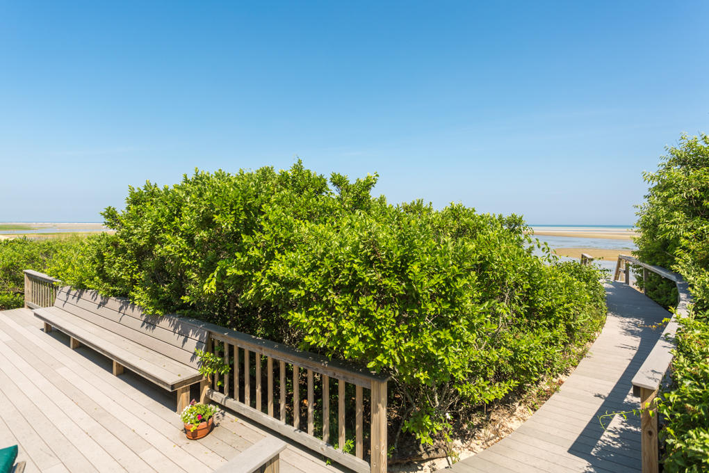 240 Robbins Hill Road Brewster, MA 02631 - Photo 18 of 35 a view of balcony with wooden floor and fence