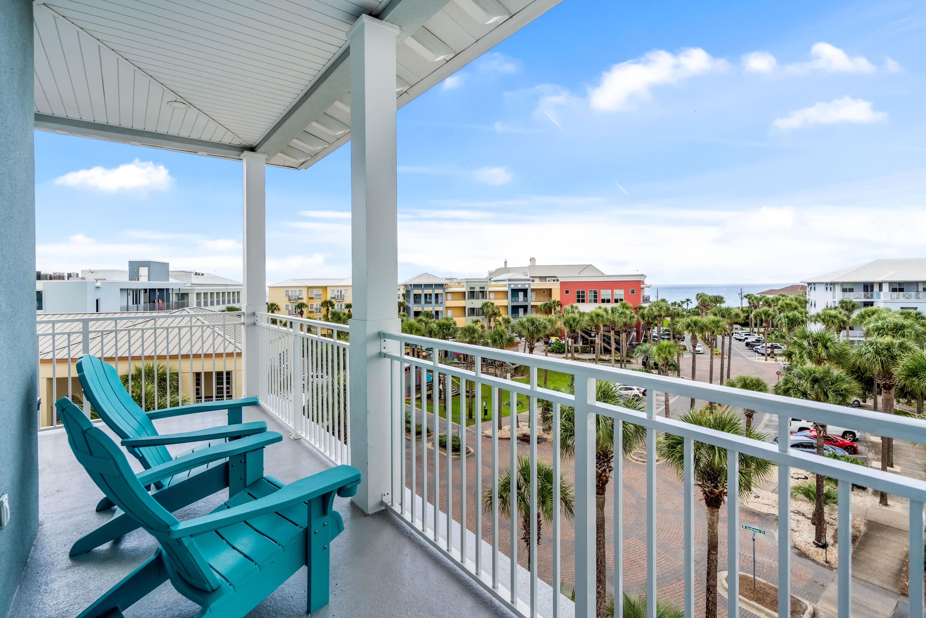 1740 South County Highway, Unit 301 Santa Rosa Beach, FL 32459 - Photo 27 of 45 a view of a chairs in balcony
