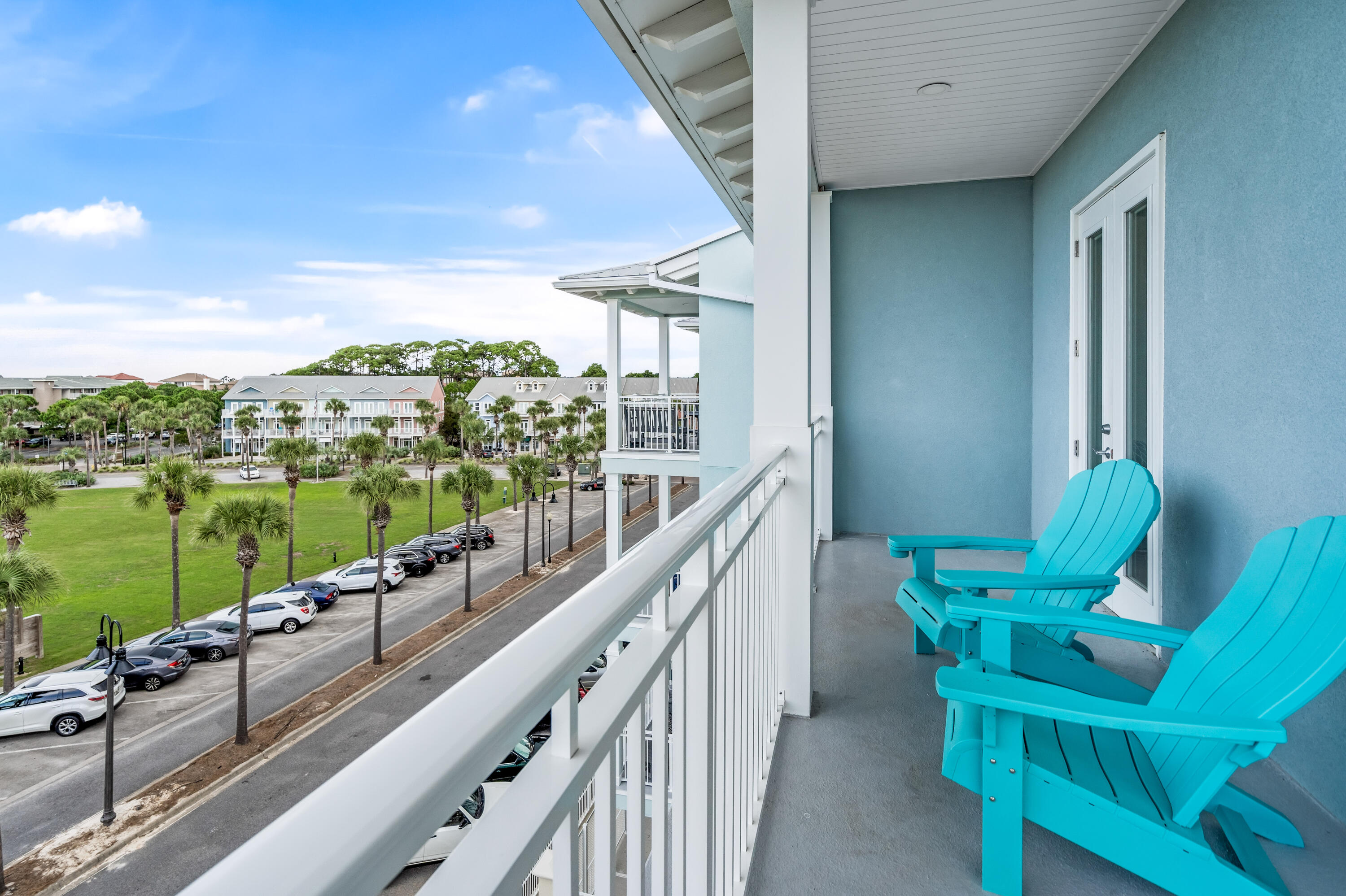 1740 South County Highway, Unit 301 Santa Rosa Beach, FL 32459 - Photo 34 of 45 a view of balcony with furniture and city view
