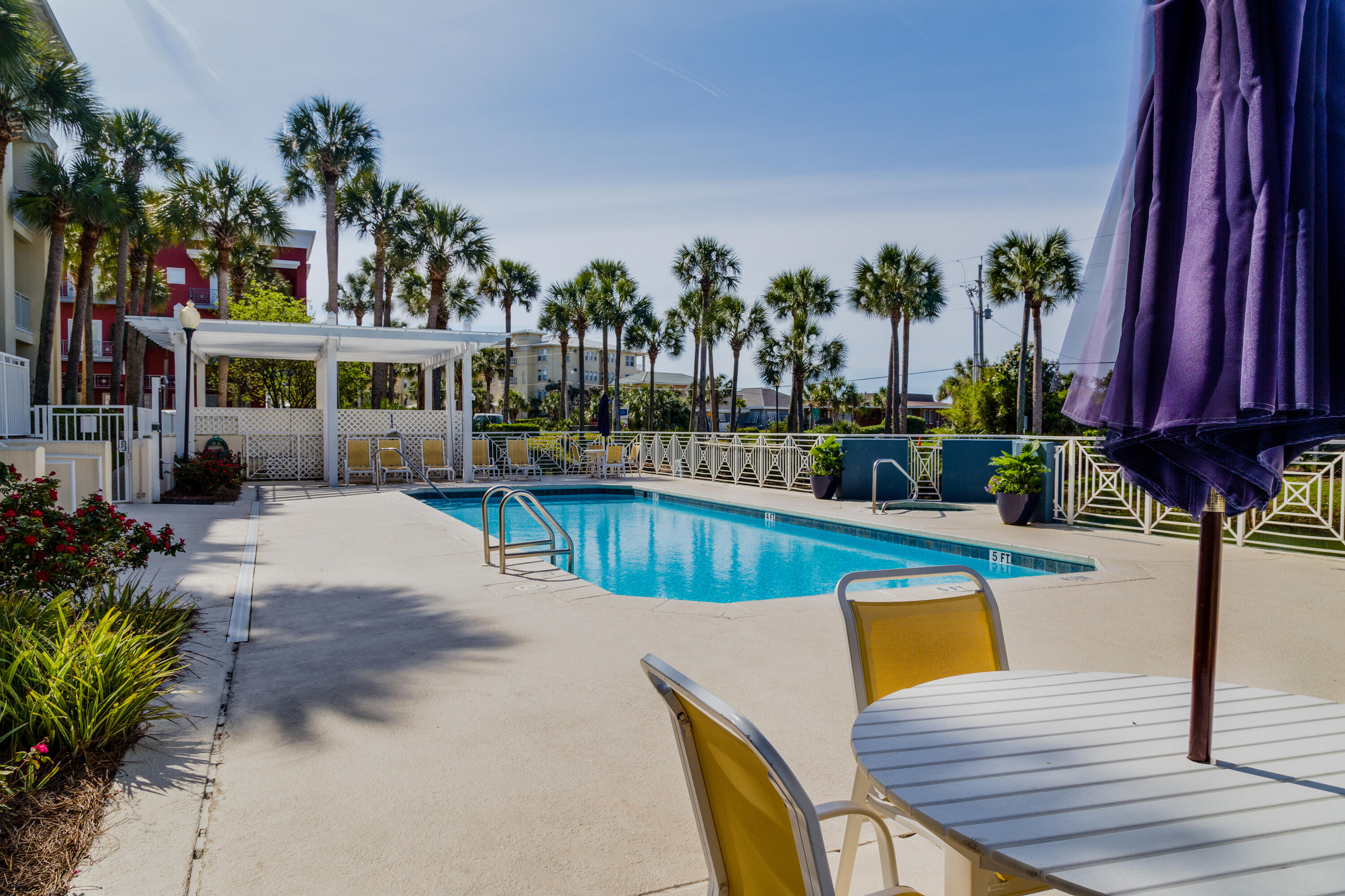 1740 South County Highway, Unit 301 Santa Rosa Beach, FL 32459 - Photo 43 of 45 a view of a house with swimming pool