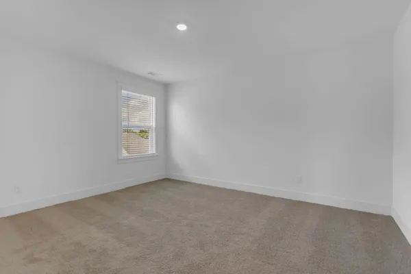 a view of empty room