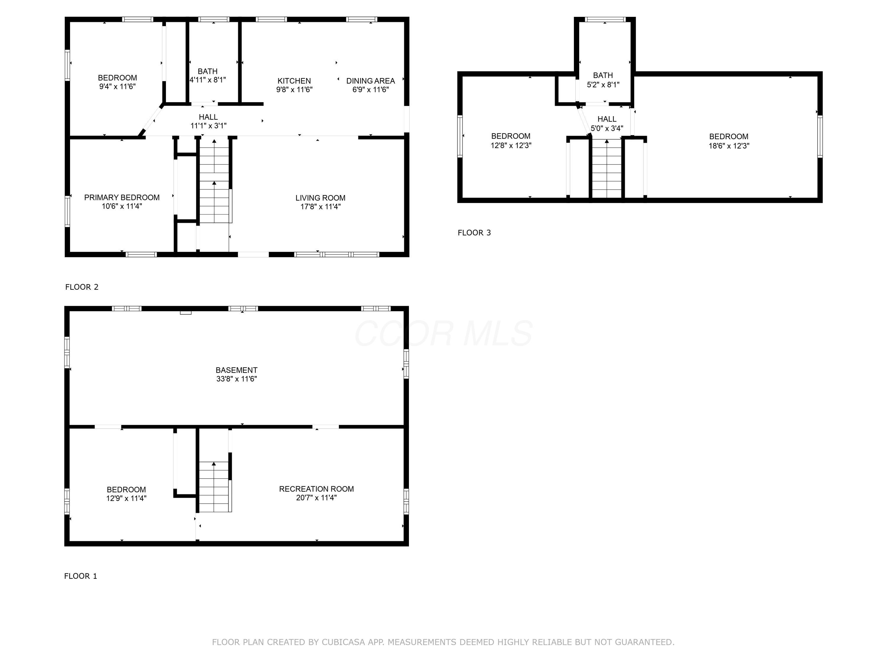 1079 Loring Road Columbus, OH 43224 - Photo 48 of 48 Floor Plan Combined