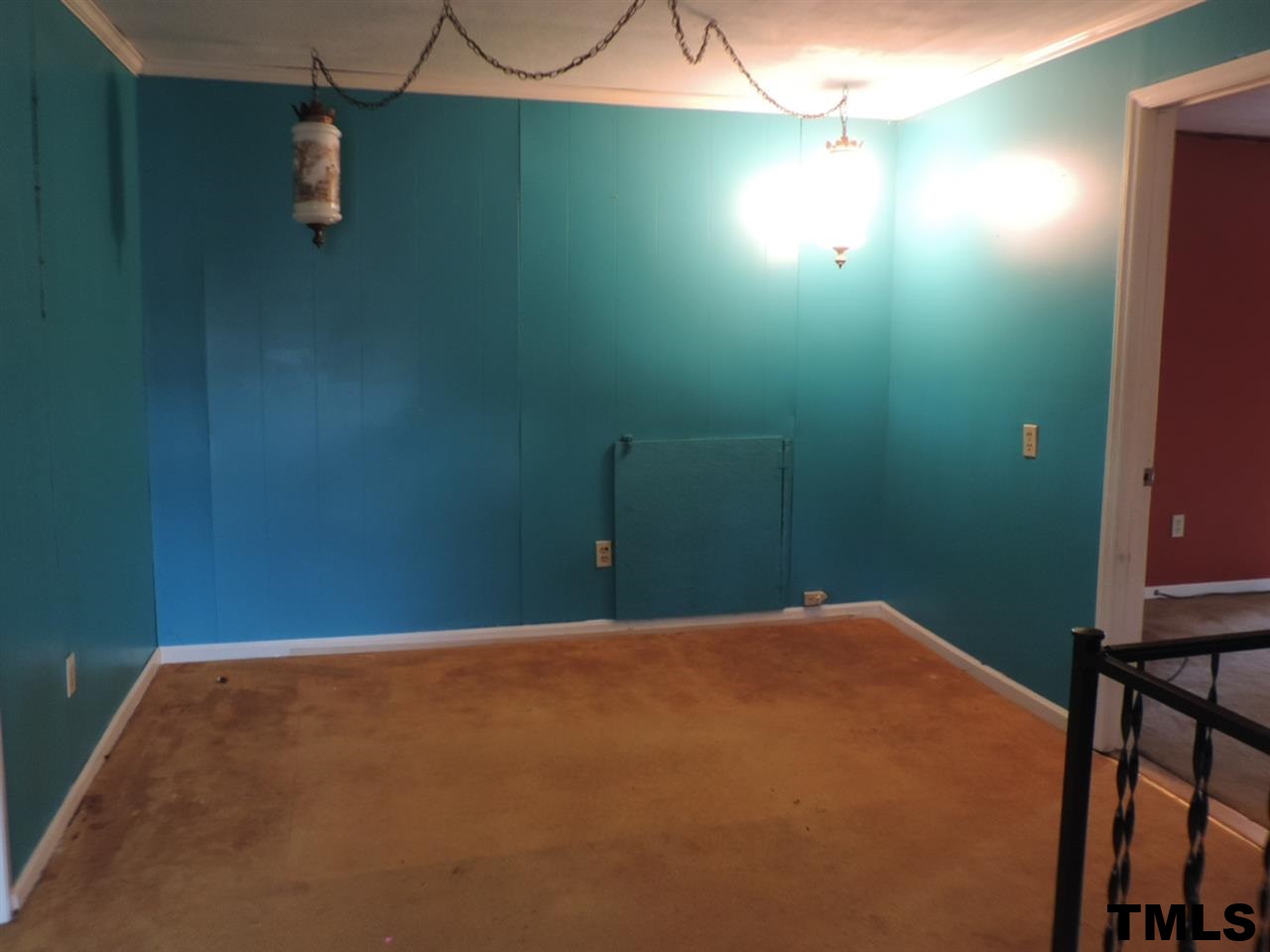 6020 Neuse Street Raleigh, NC 27610 - Photo 13 of 25 a view of empty room with projector