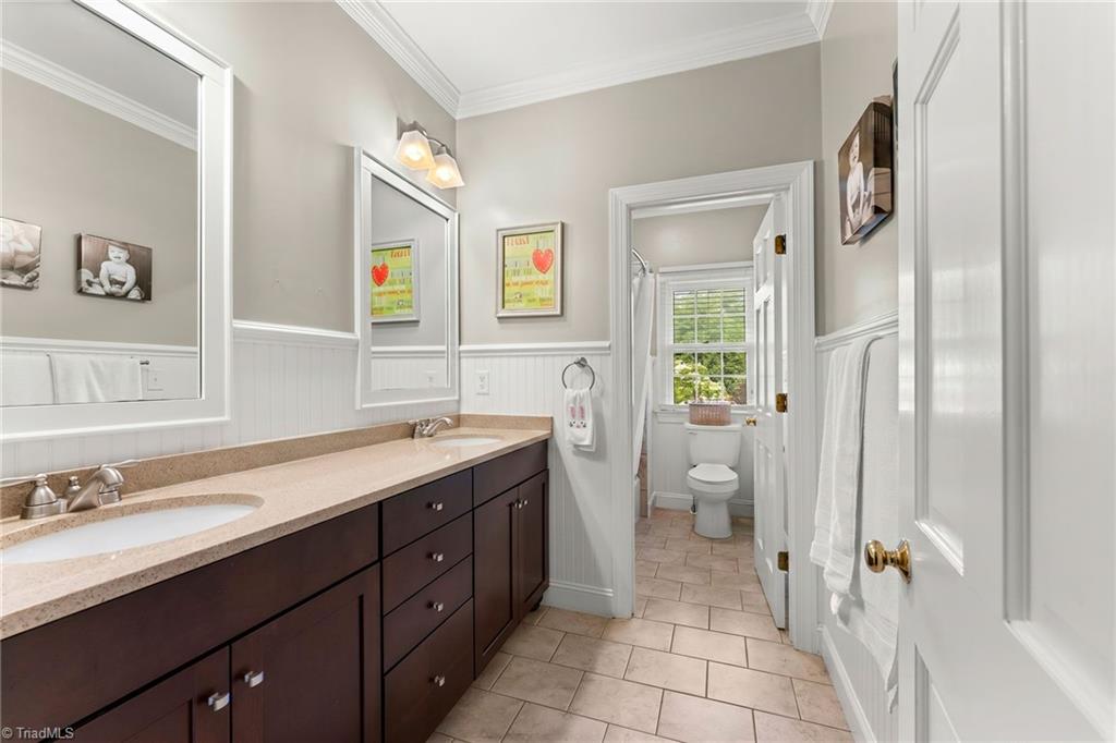 1044 Lasley Road Lewisville, NC 27023 - Photo 26 of 50 Beautifully updated bathroom with thoughtful finishes