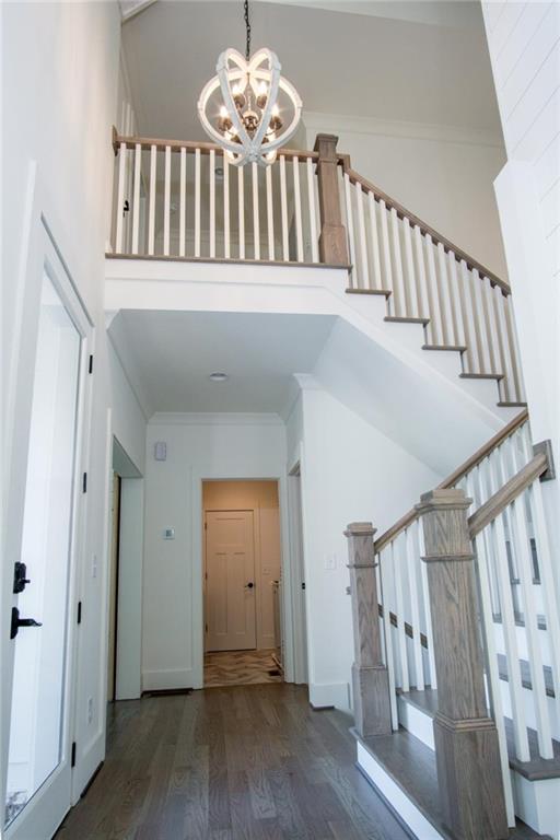 Lot 2 Cox Road Woodstock, GA 30188 - Photo 25 of 37 a view of entryway with wooden floor