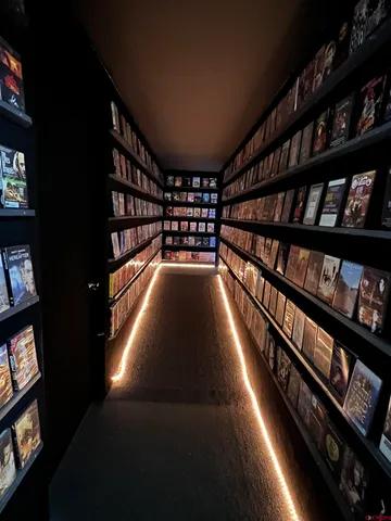 a balcony with furniture