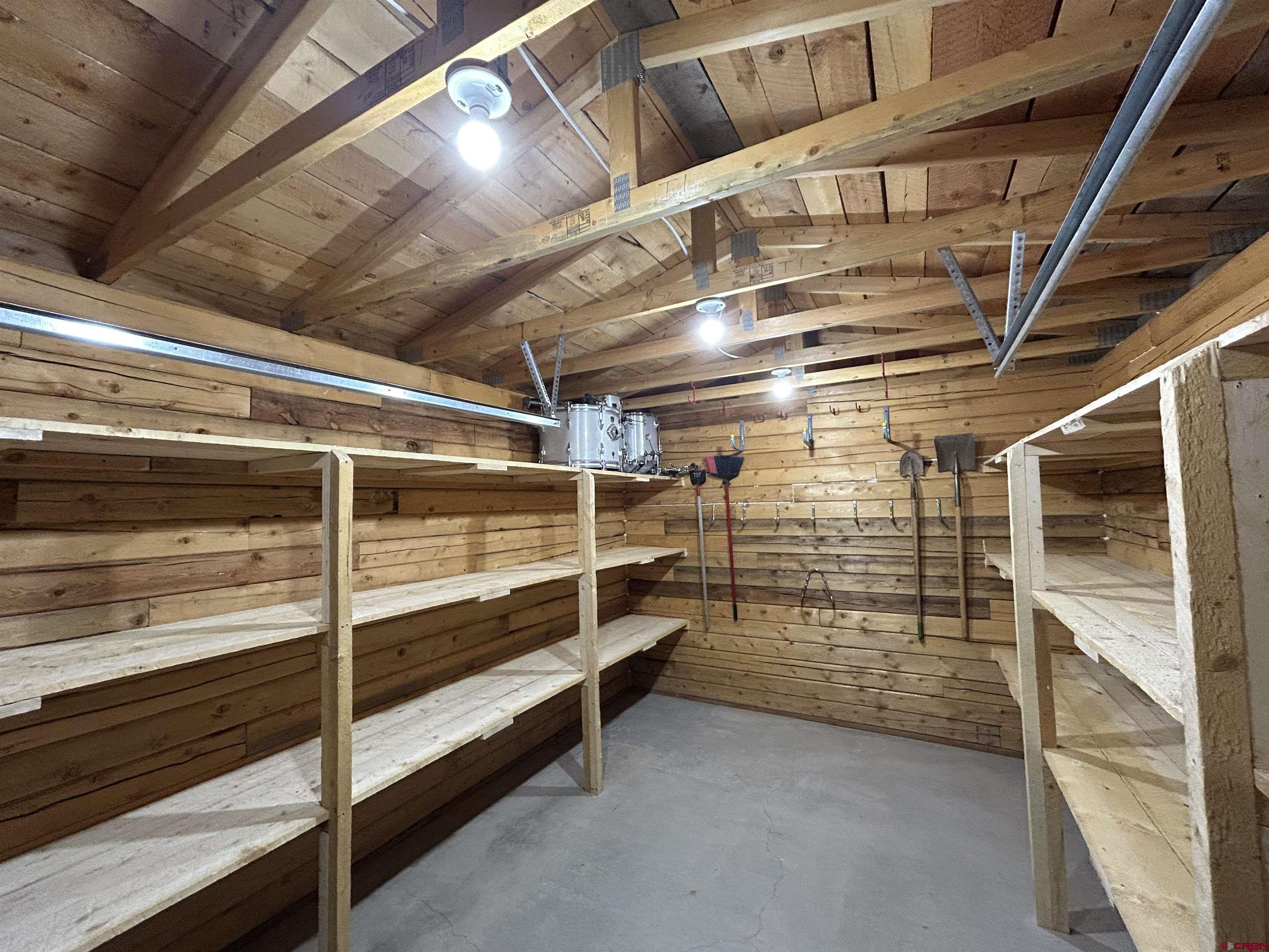 41400 Co Road Saguache, CO 81149 - Photo 39 of 45 a view of an empty room with storage