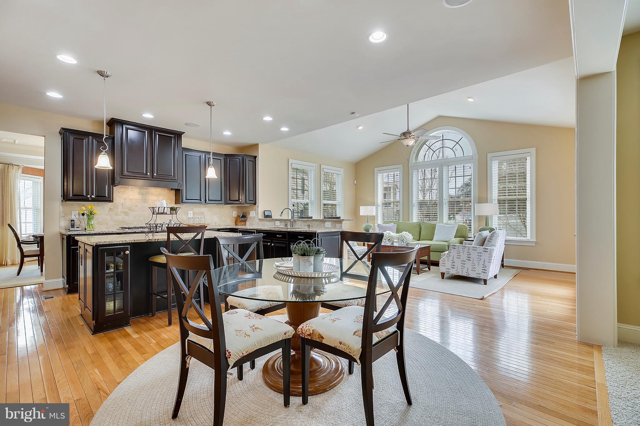 105 Sheppard Road Severna Park, MD 21146 - Photo 11 of 30 Open kitchen w/ table space leads to bright sun rm
