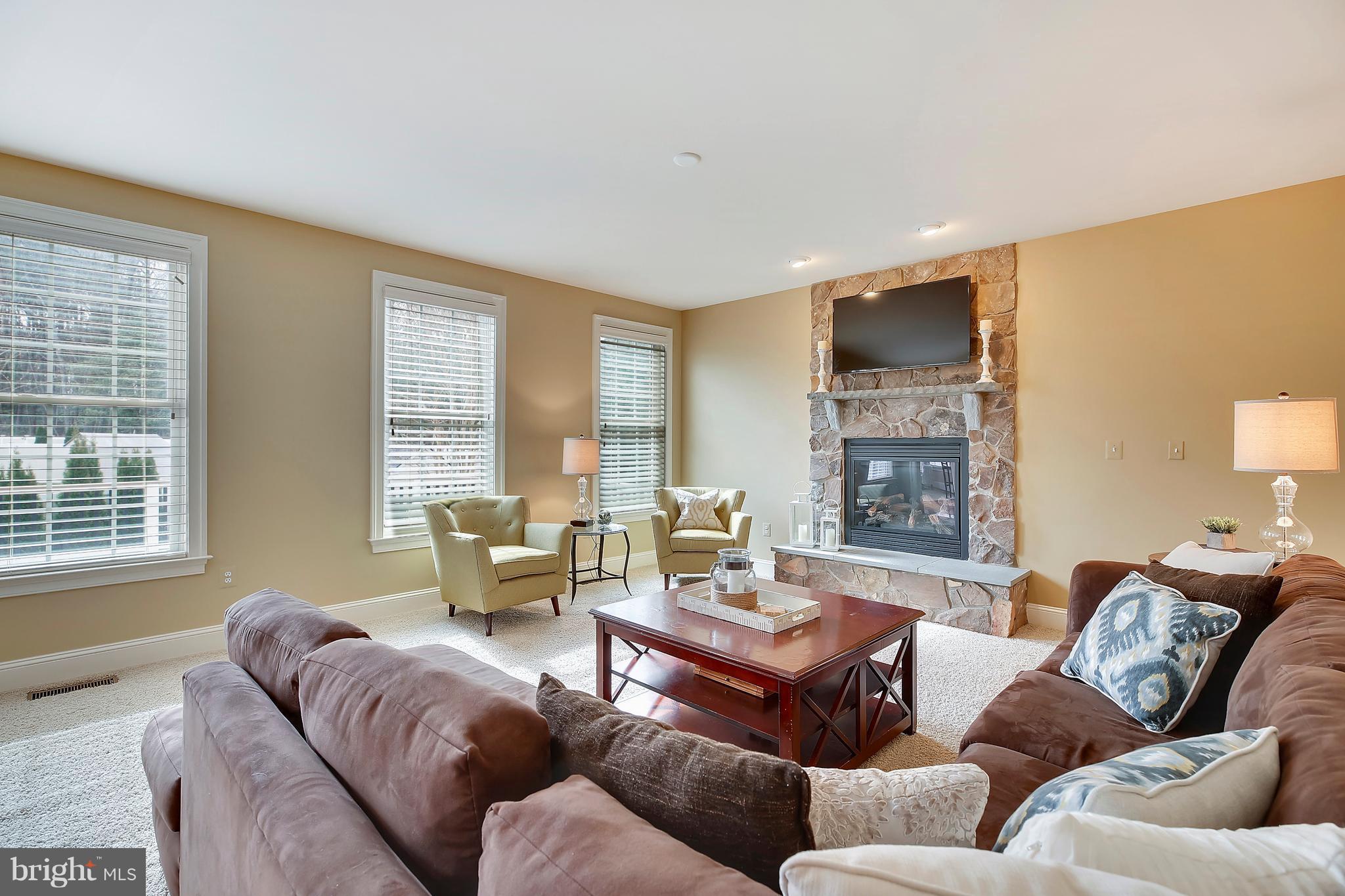 105 Sheppard Road Severna Park, MD 21146 - Photo 14 of 30 Large family Room features stone fireplace