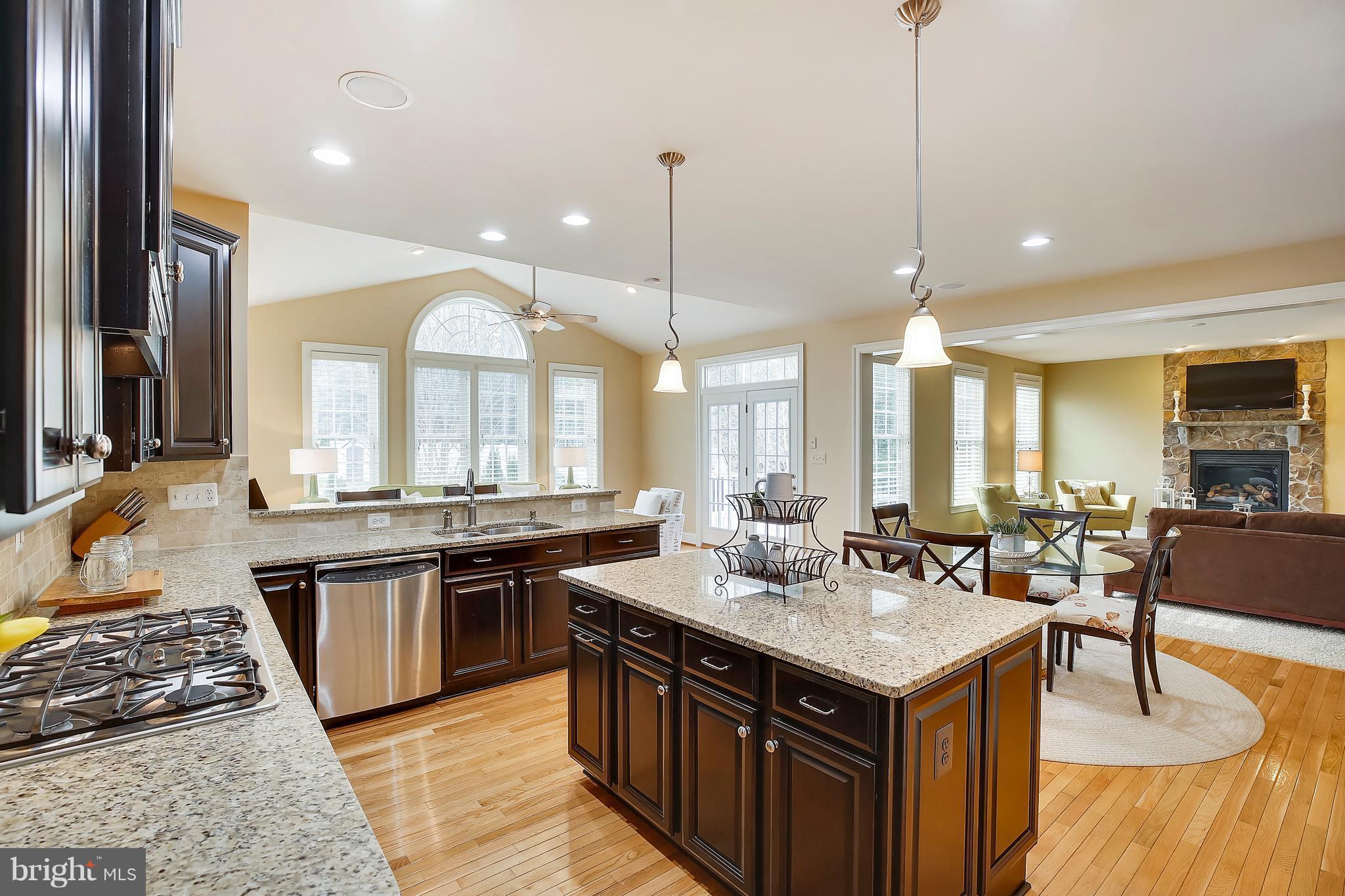 105 Sheppard Road Severna Park, MD 21146 - Photo 9 of 30 Kitchen features granite, stainless, and gas stove