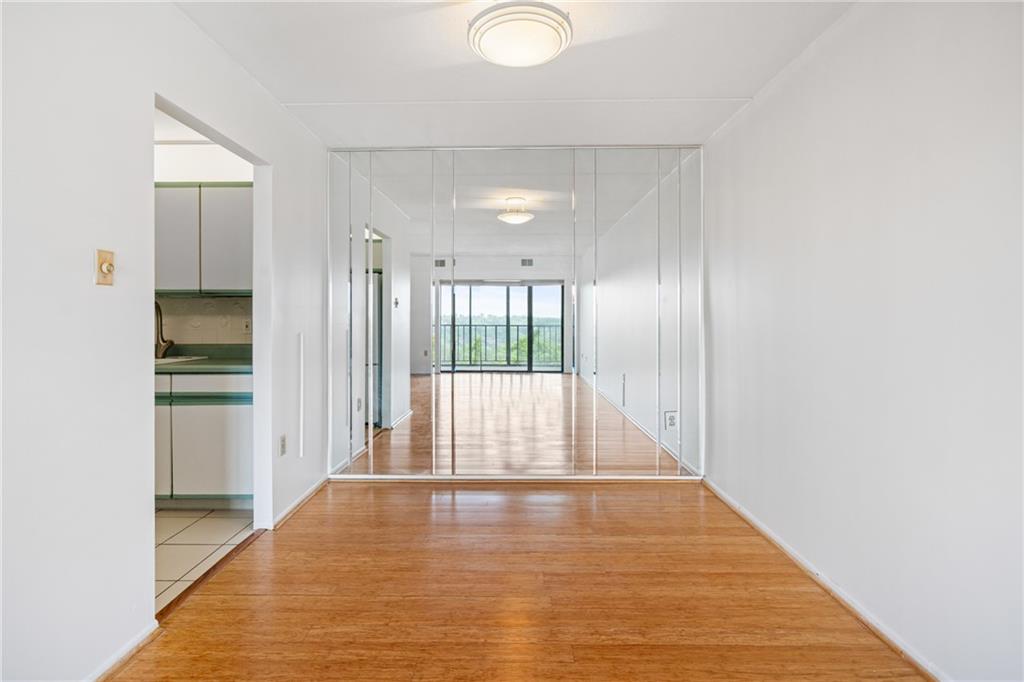 5600 Munhall Road, Unit 606 Pittsburgh, PA 15217 - Photo 7 of 19 a view of entryway with wooden floor