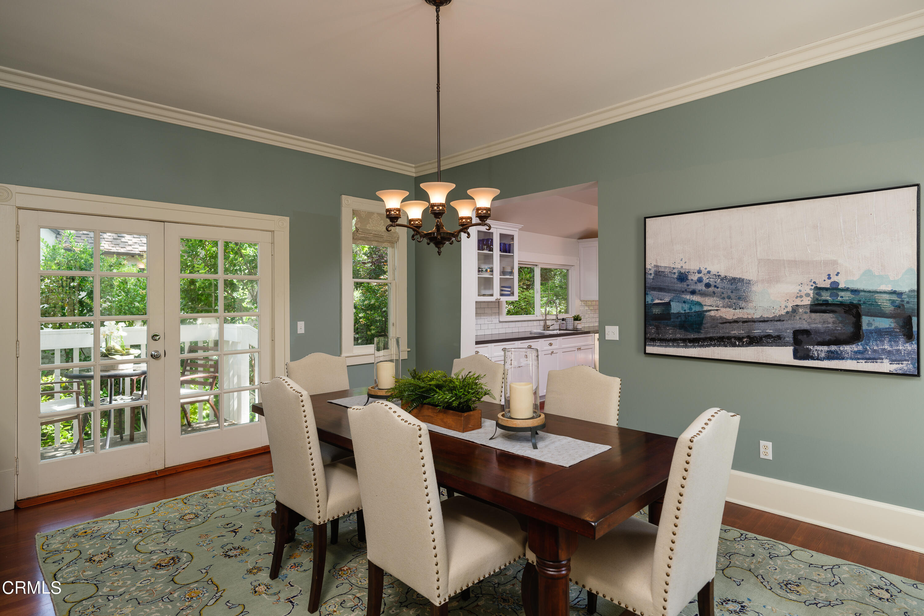 2020 Minoru Drive Altadena, CA 91001 - Photo 22 of 75 a view of a dining room with furniture window and outside view