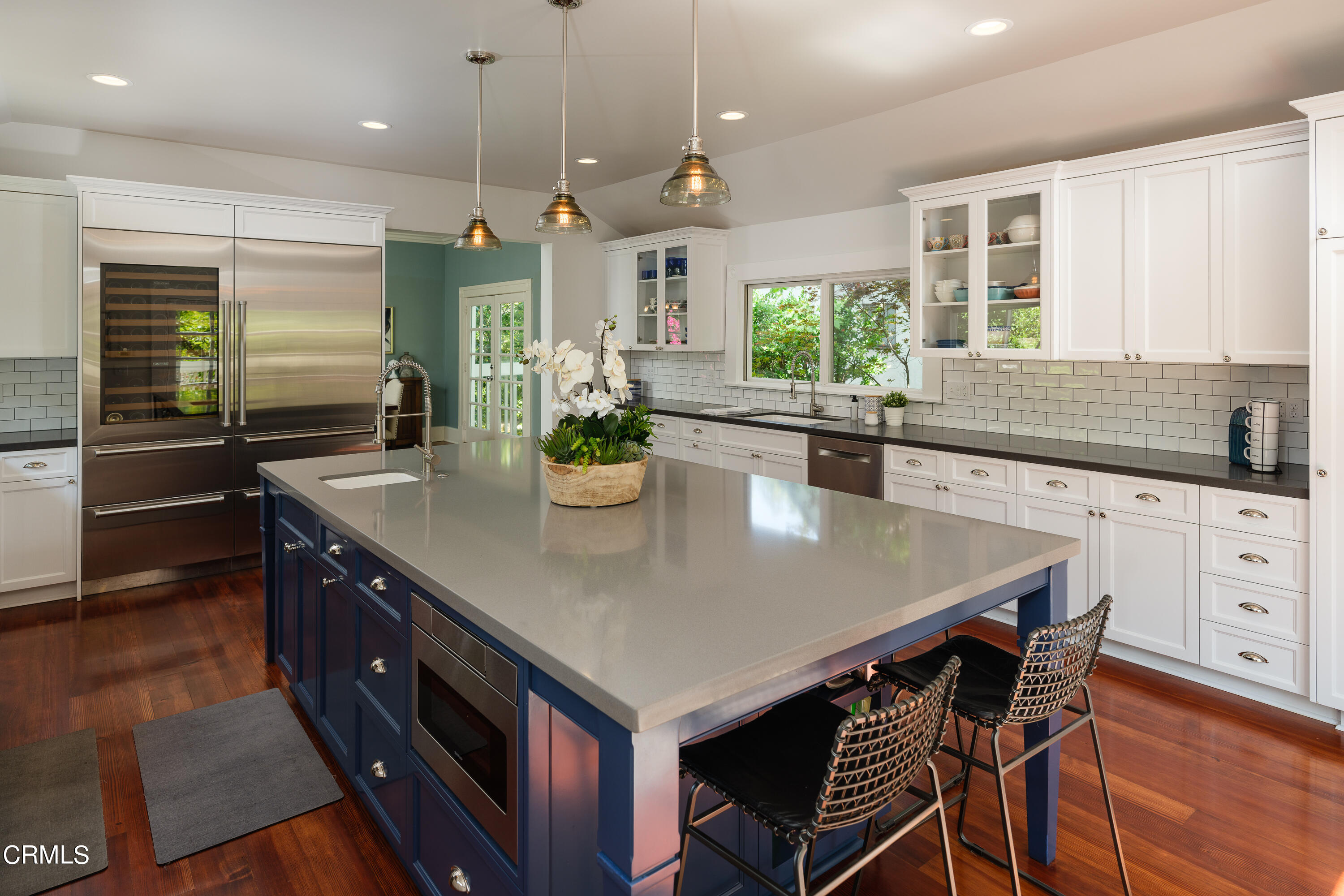 2020 Minoru Drive Altadena, CA 91001 - Photo 26 of 75 a kitchen with stainless steel appliances granite countertop a sink a stove and a refrigerator