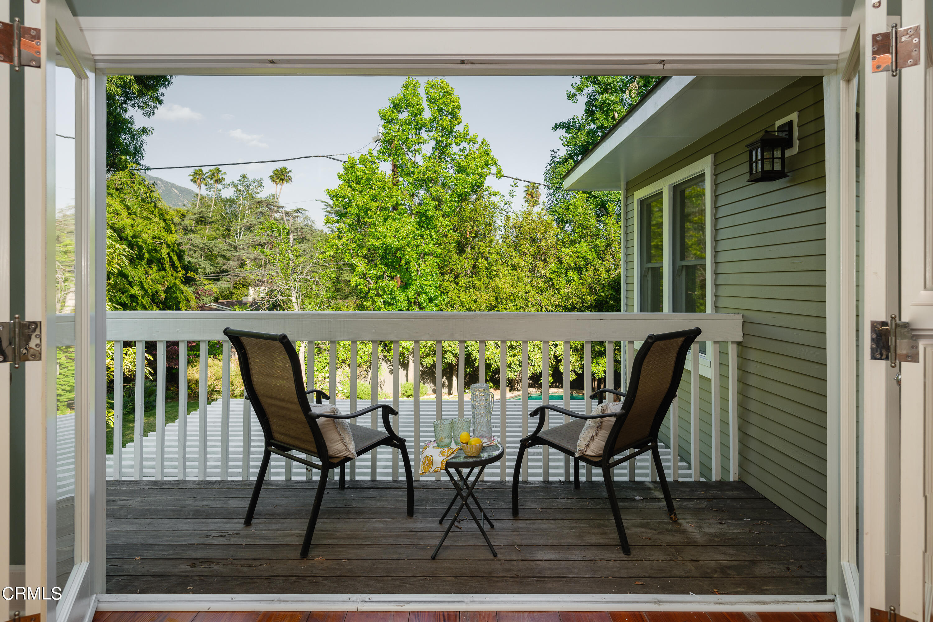 2020 Minoru Drive Altadena, CA 91001 - Photo 51 of 75 a view of a chairs and table in the balcony