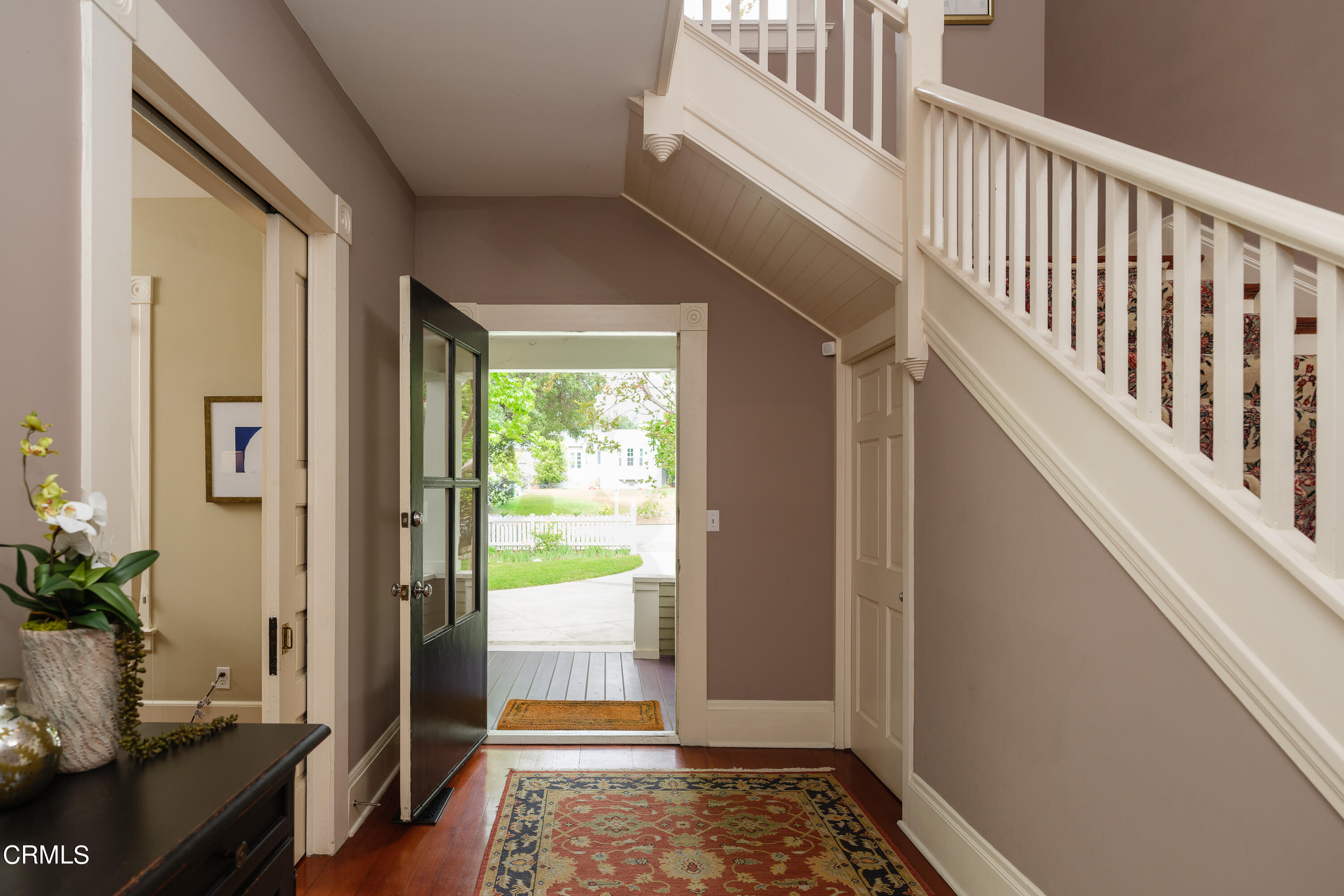 2020 Minoru Drive Altadena, CA 91001 - Photo 8 of 75 a view of a hallway with wooden floor and a bedroom