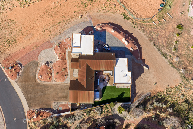 4173 Shadowfax Run, Unit 5 Moab, UT 84532 - Photo 6 of 41 Aerial view of property's location featuring multiple patios and outdoor living space
