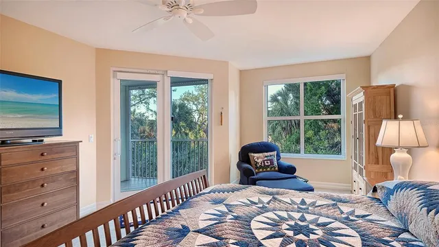 a view of a swimming pool with a garden