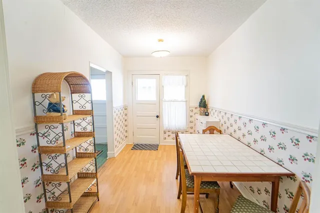 a very nice looking room with a large window