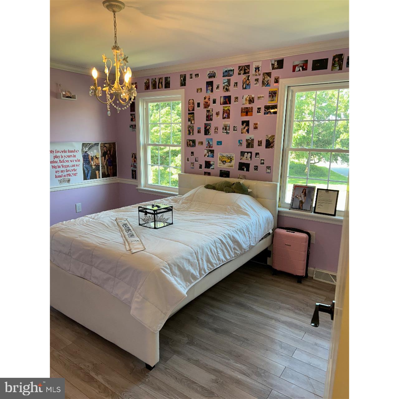 106 Hammersmith Lane Lititz, PA 17543 - Photo 15 of 28 a bedroom with a bed chandelier and a window