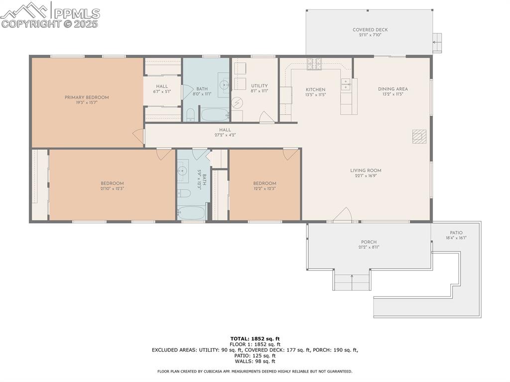 6065 Mulberry Road Calhan, CO 80808 - Photo 24 of 45 View of floor plan / room layout