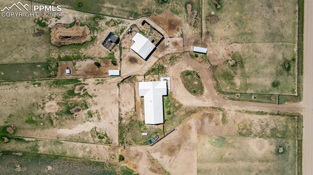 6065 Mulberry Road Calhan, CO 80808 - Photo 36 of 45 Bird's eye view