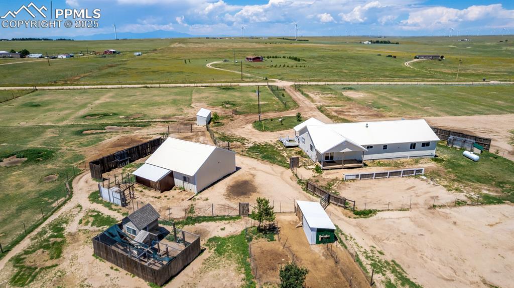 6065 Mulberry Road Calhan, CO 80808 - Photo 39 of 45 Overview of rural landscape with agricultural land