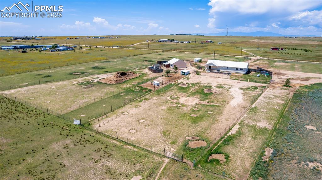 6065 Mulberry Road Calhan, CO 80808 - Photo 42 of 45 Aerial view of sparsely populated area
