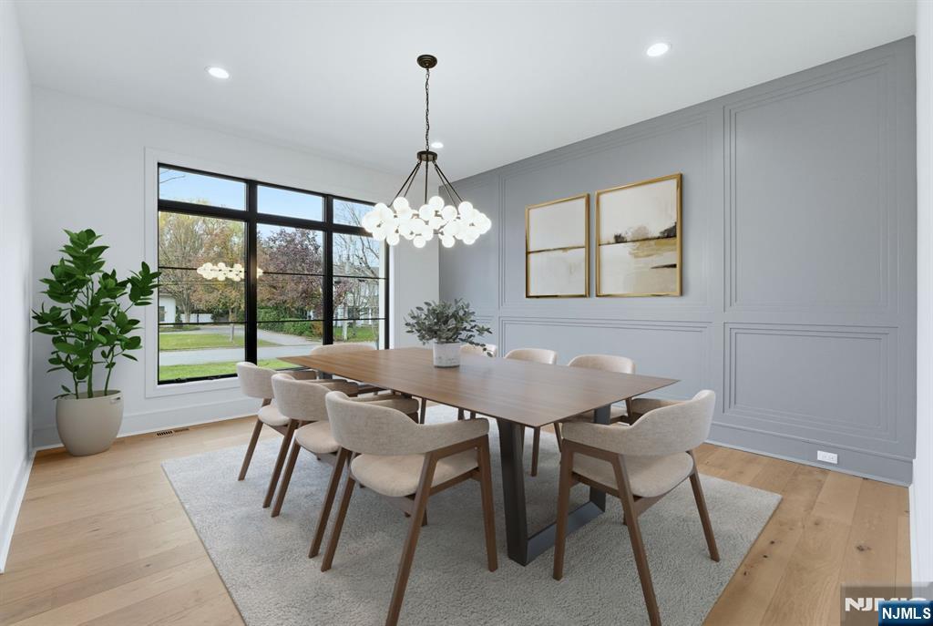 12 Irene Court Demarest, NJ 07627 - Photo 22 of 49 a view of a dining room with furniture window and outside view