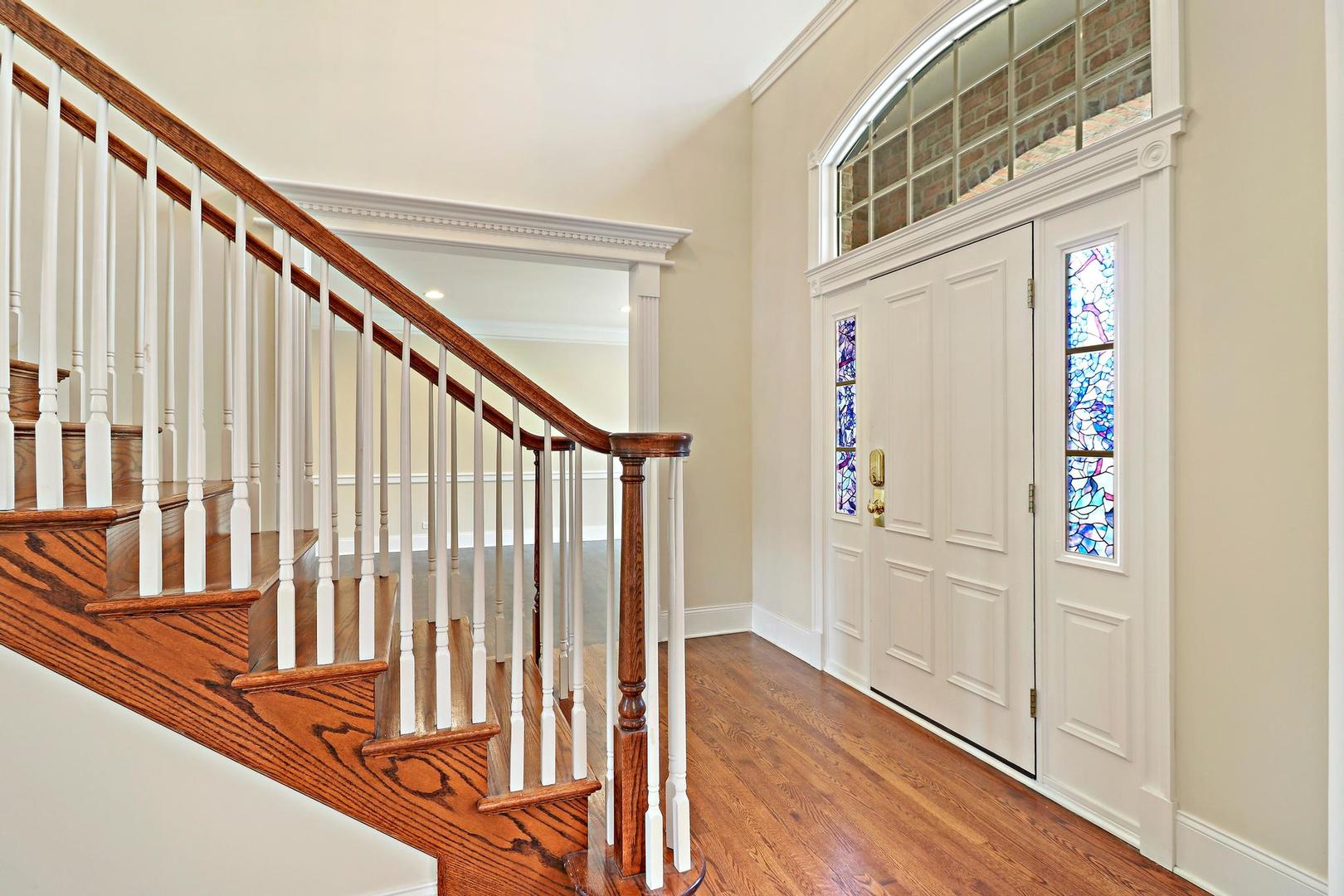 807 Poplar Court Inverness, IL 60010 - Photo 4 of 49 wooden floor with an entryway