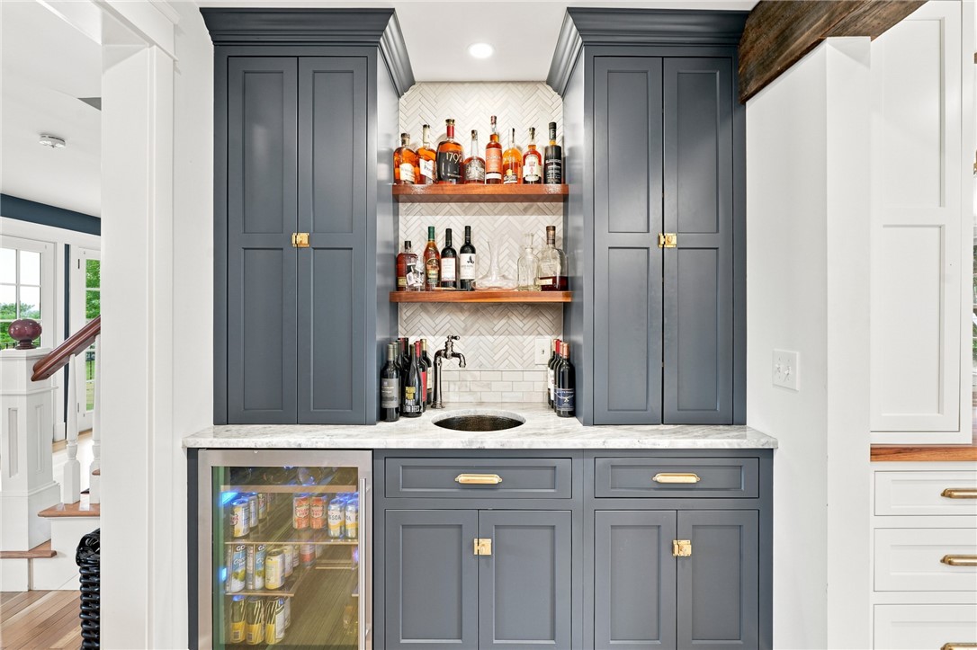 2269 East Main Road Portsmouth, RI 02871 - Photo 20 of 50 Custom cabinetry and wet bar.