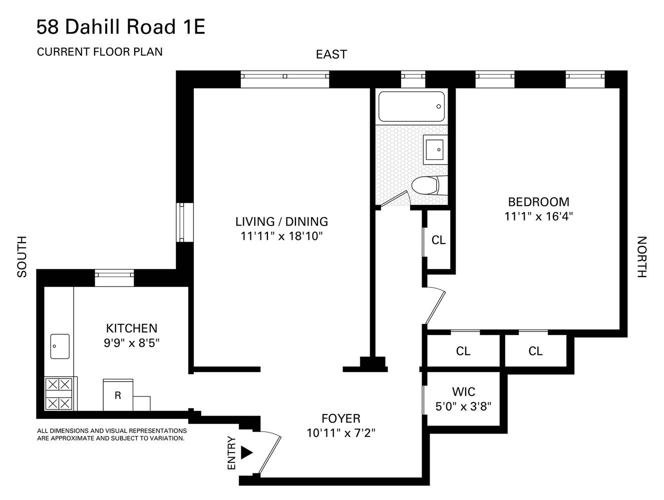 36 Dahill Road, Unit 1E Brooklyn, NY 11218 - Photo 7 of 8