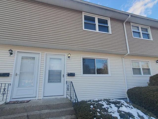 a view of a house with a door