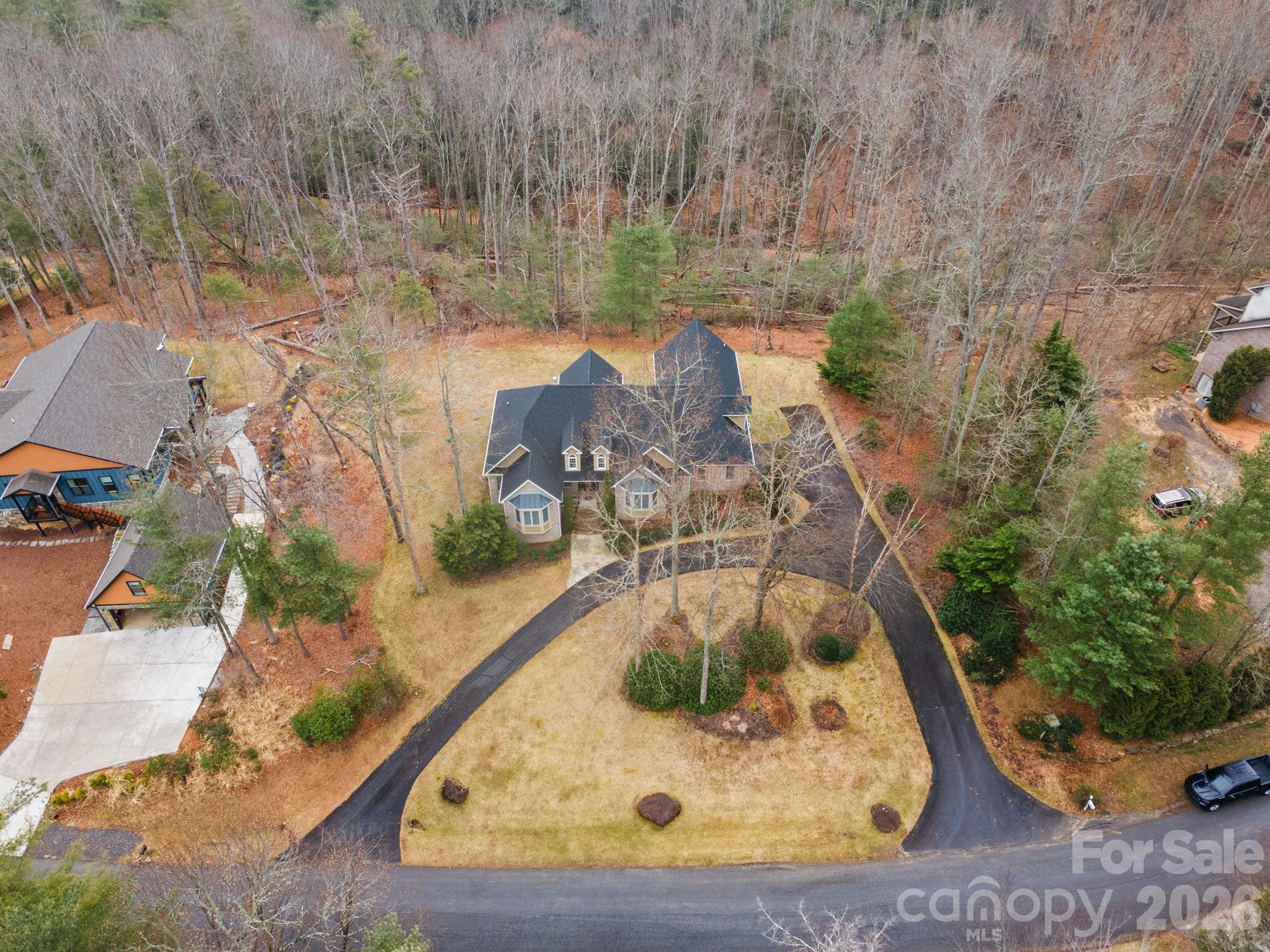 199 Judson Ridge Road Arden, NC 28704 - Photo 46 of 48 an aerial view of a house with outdoor space