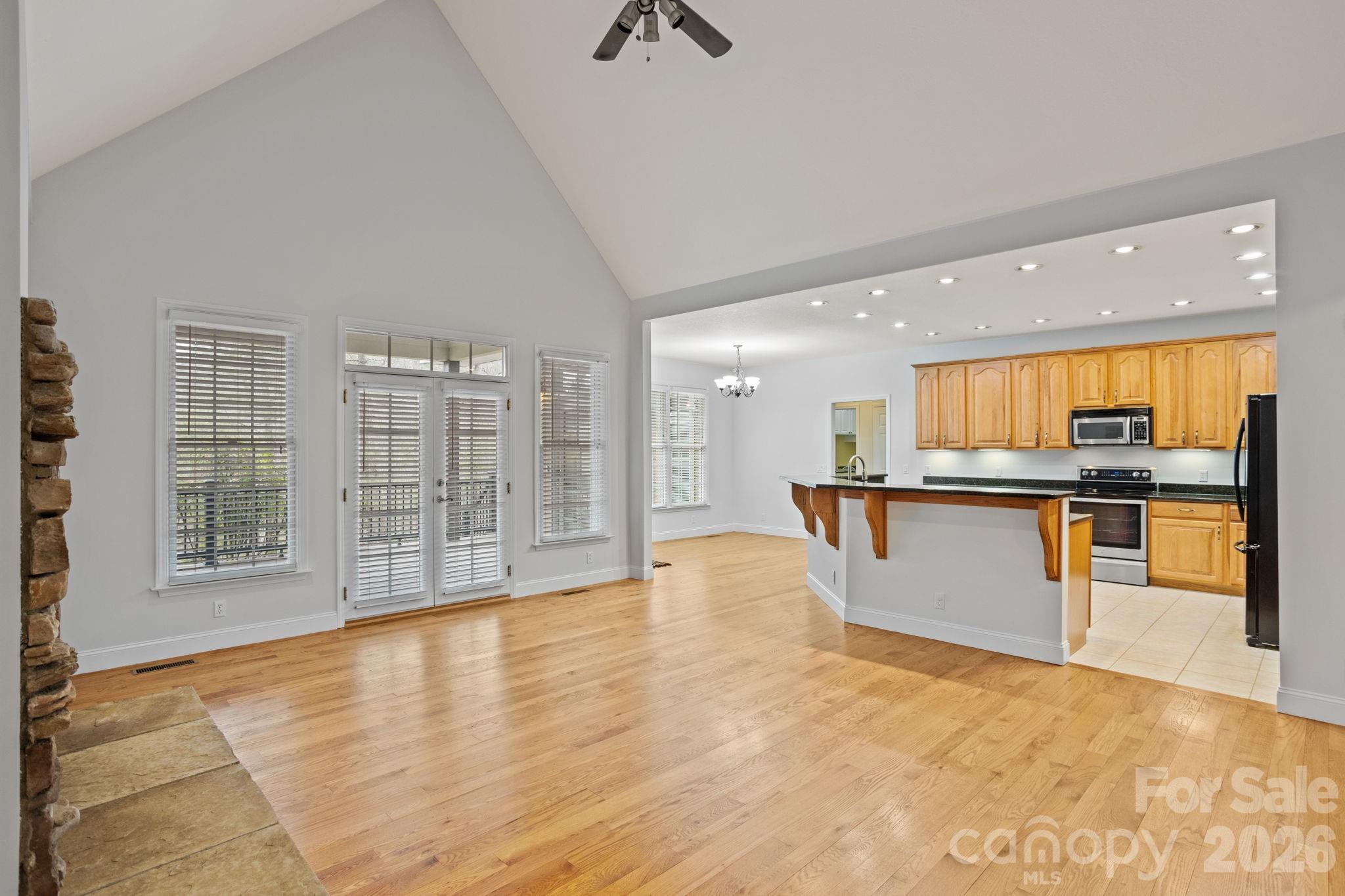199 Judson Ridge Road Arden, NC 28704 - Photo 10 of 48 a view of kitchen with wooden floor