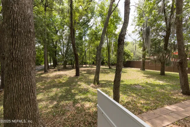 a view of outdoor space with seating area