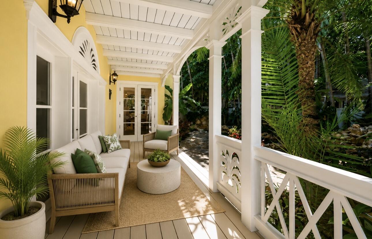 600 Elizabeth Street Key West, FL 33040 - Photo 26 of 98 Back Lower Veranda