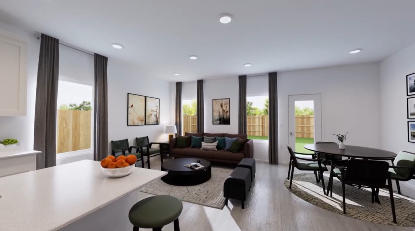 2163 Salinas Drive Rosharon, TX 77583 - Photo 18 of 31 a living room with furniture and a large window