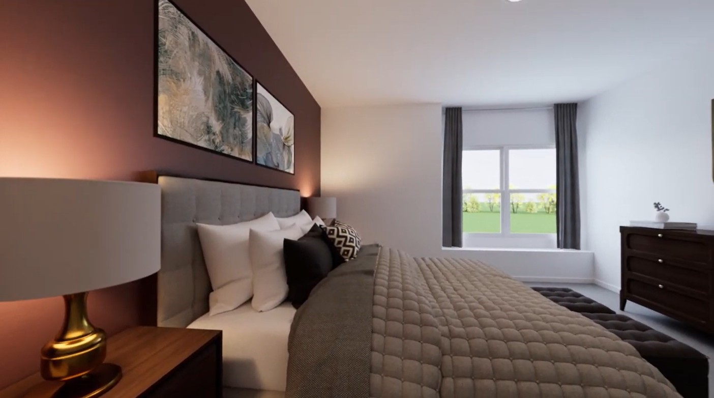 2163 Salinas Drive Rosharon, TX 77583 - Photo 26 of 31 a bedroom with a bed and window