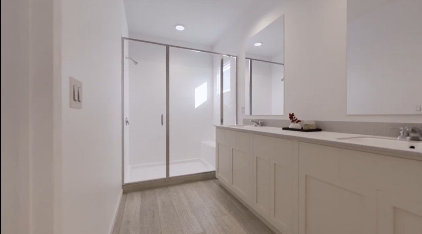 2163 Salinas Drive Rosharon, TX 77583 - Photo 28 of 31 a bathroom with a sink and mirror