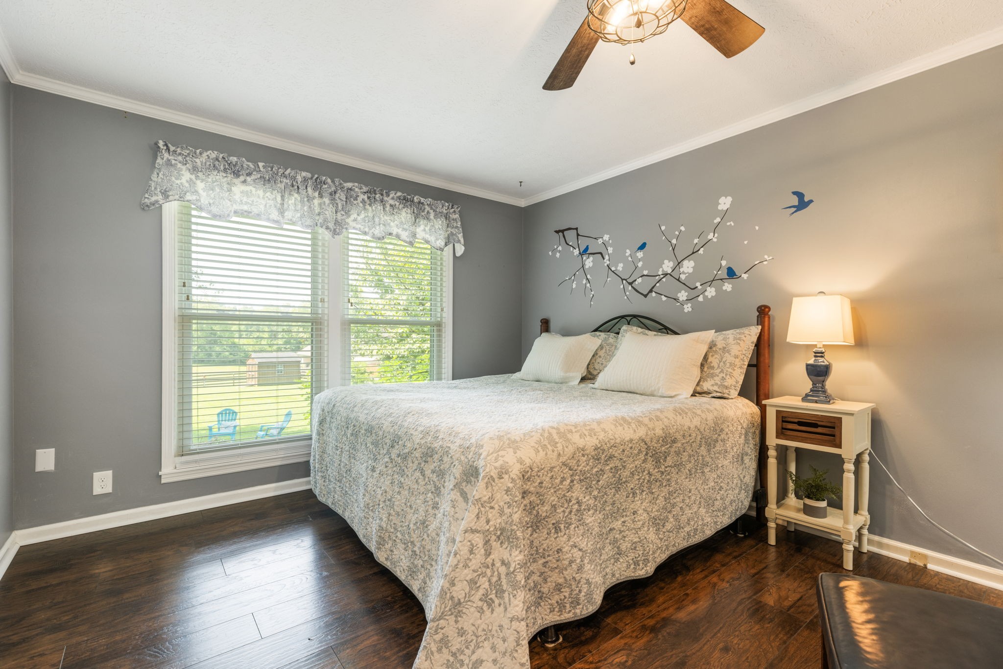 7367 Crow Cut Road Fairview, TN 37062 - Photo 49 of 96 a bedroom with a bed and a window