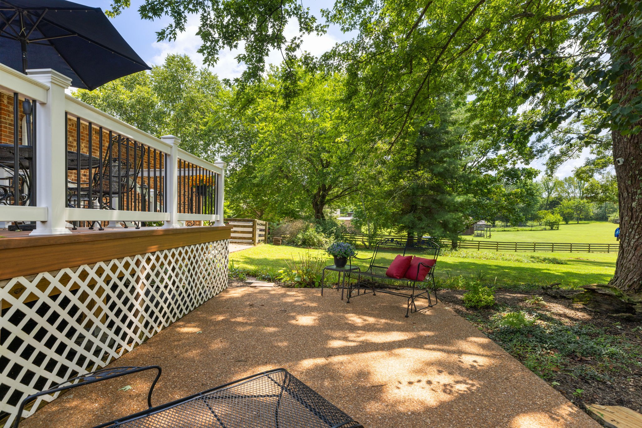 7367 Crow Cut Road Fairview, TN 37062 - Photo 57 of 96 a view of a backyard with a garden