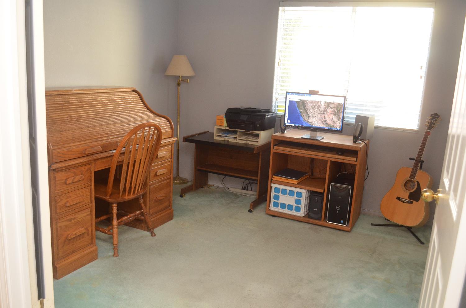 8392 Red Fox Way Elk Grove, CA 95758 - Photo 11 of 30 a bedroom with a bed and a desk