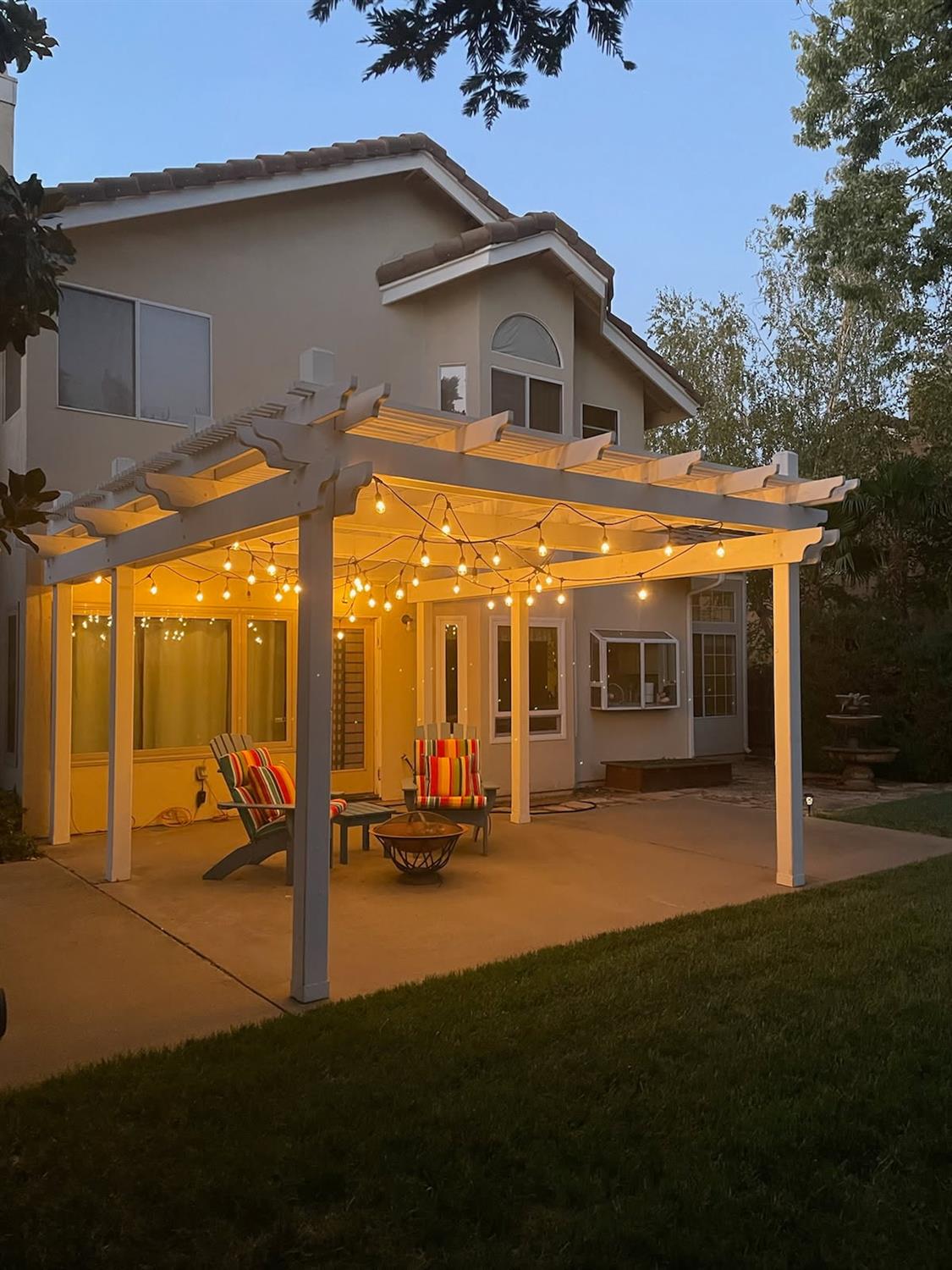 8392 Red Fox Way Elk Grove, CA 95758 - Photo 30 of 30 a view of a house with backyard and porch