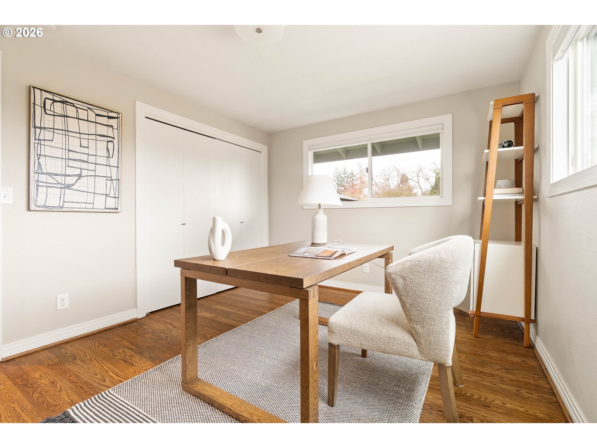 2125 Southwest Warwick Avenue Portland, OR 97225 - Photo 17 of 40 a dining room with furniture and window