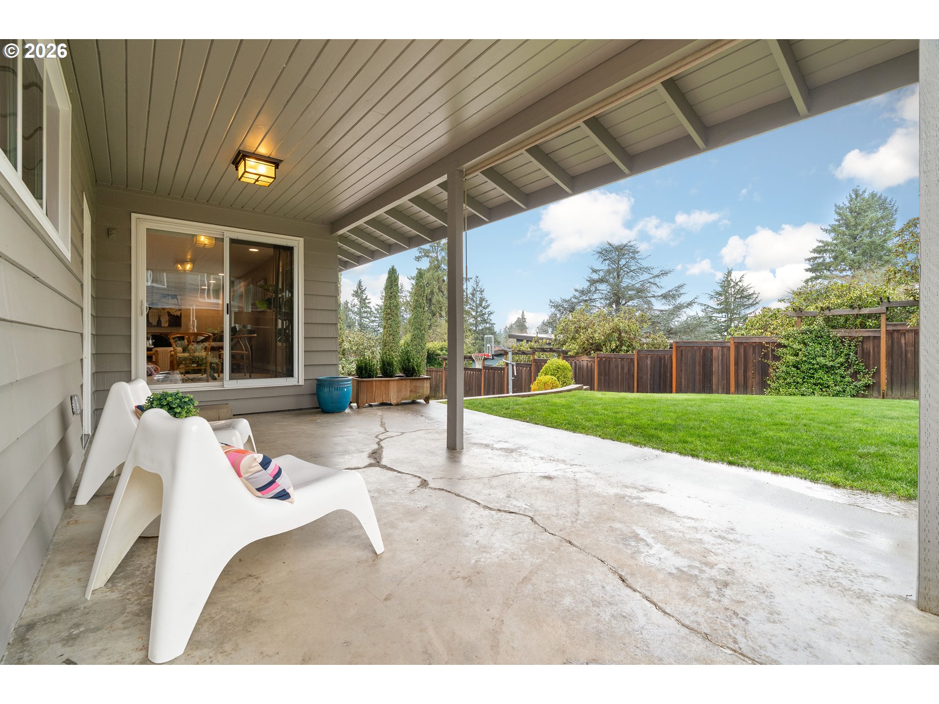 2125 Southwest Warwick Avenue Portland, OR 97225 - Photo 35 of 40 a view of yard with patio