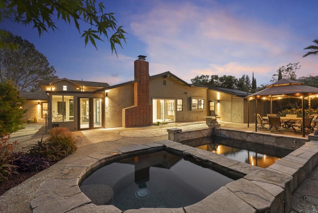 233 Cole Ranch Road Encinitas, CA 92024 - Photo 25 of 25 a view of a house with swimming pool and sitting area
