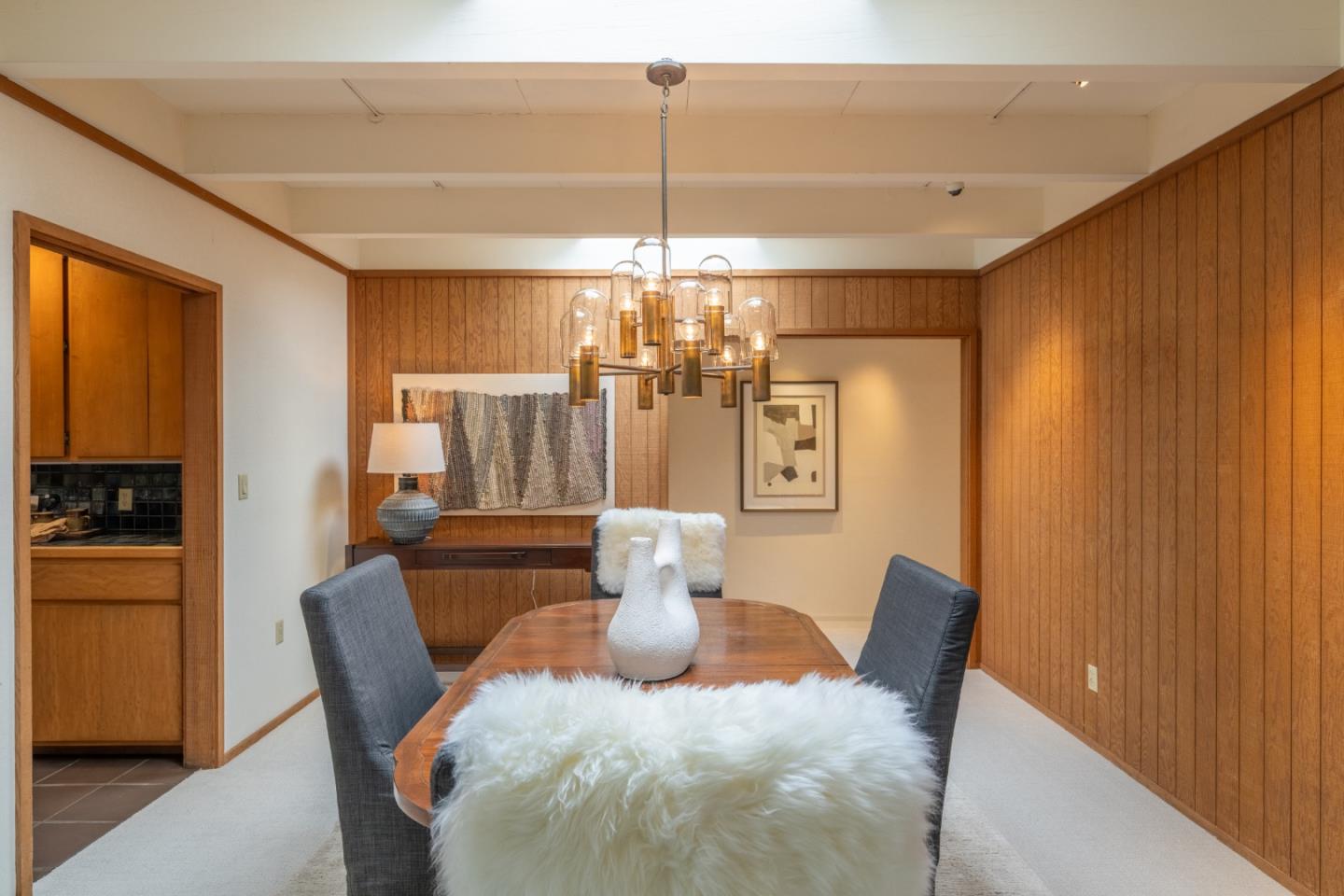 46 Middle Canyon Road Carmel Valley, CA 93924 - Photo 16 of 74 a dining room with furniture and window