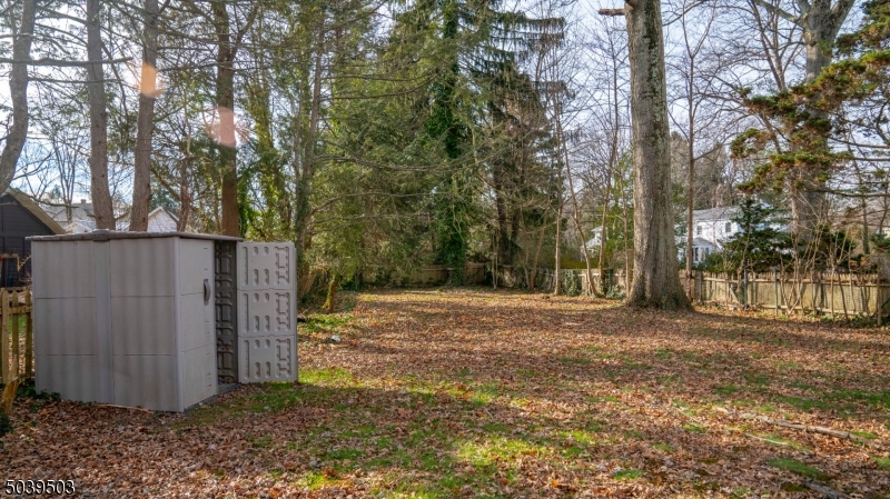 11 Hendrickson Road Lawrence Township, NJ 08648 - Photo 3 of 24 a view of a backyard with large trees and wooden fence